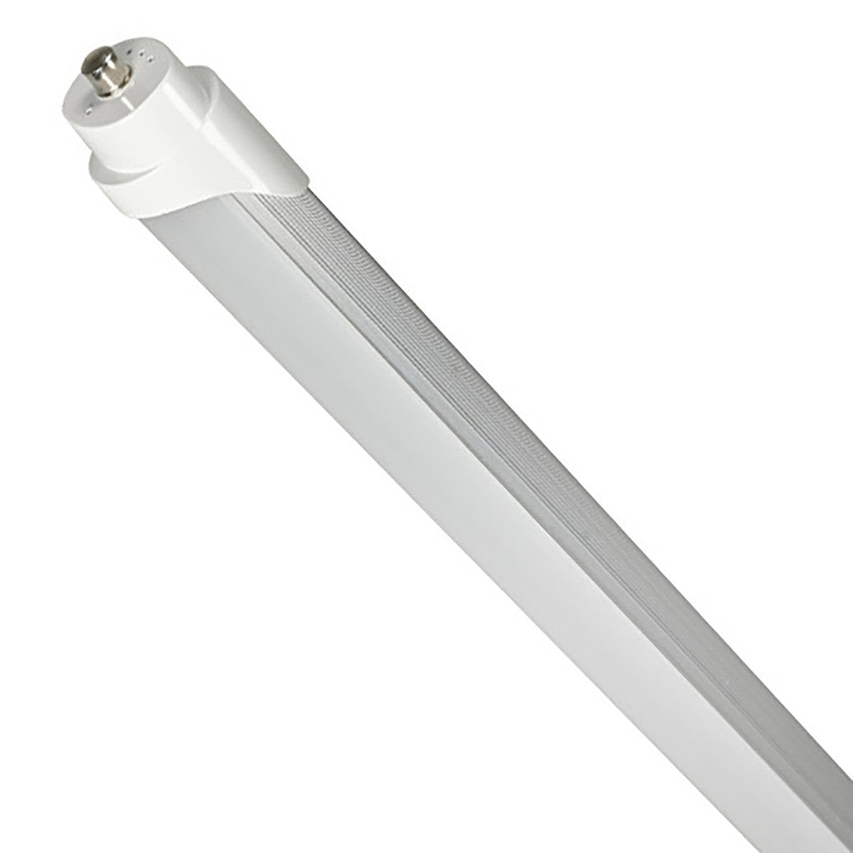 8ft LED Tube Light - 40W - 4000K - 5000 Lumens - AC100-277V - Frosted Cover - (25-Pack)