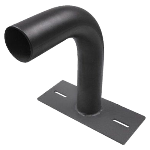 90° Rounded Wall Mount Tenon Adapter with 2-3/8" O.D.