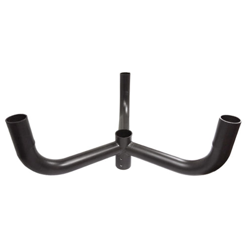 3 Light Bullhorn Tenon Pole Adapter Bracket for 120-Degree