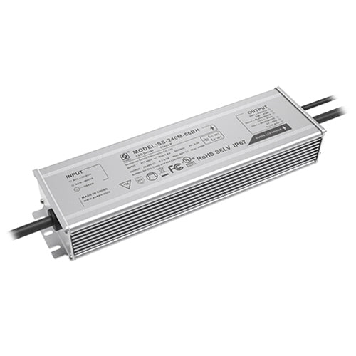 200W SOSEN LED Power Supply (Dimmable) for AC277-480V Applications