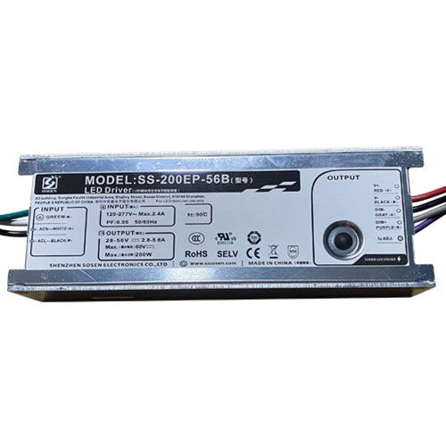 200W SOSEN LED Power Supply AC120-277V (Dimmable)
