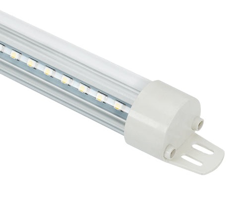 6ft Brighten Up Your Refrigeration Units with  LED Light Fixture, 30W -  5000K - 3900LM - 100V-277V, Ideal for Display Cases, Deli Cases, Convenience Stores DLC Premium Listed - 5 Years Warranty