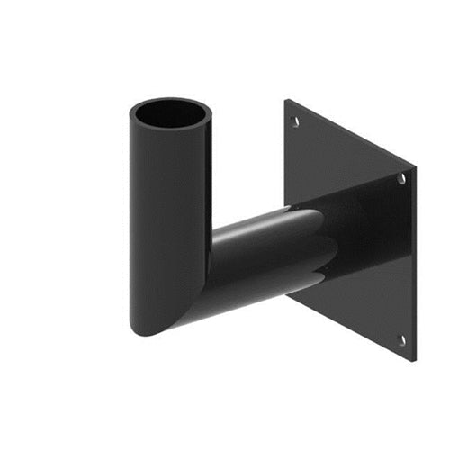 90 Degree Wall Mount Bracket with 2-3/8" O.D. Tenon