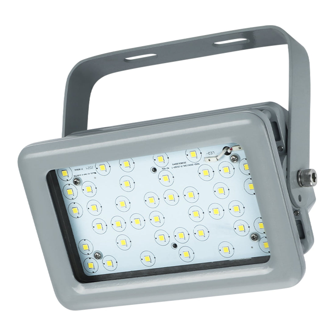 LED Explosion-Proof Flood Light - 400W - 5000K, 56000Lumens for Hazardous Locations - Dimmable, IP66 Rated, High-Intensity and Flexible