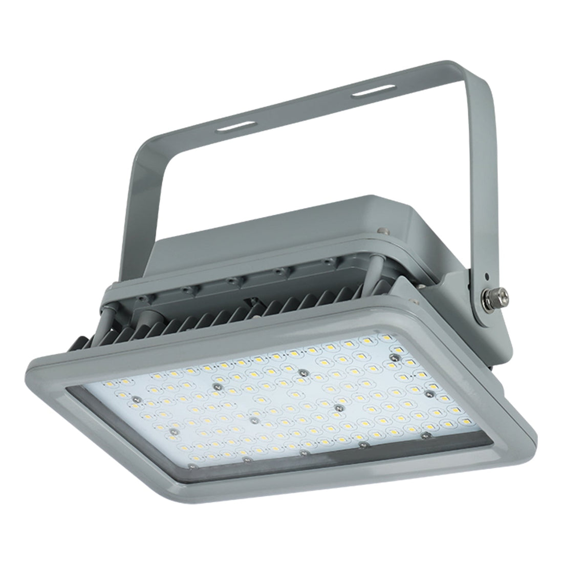 100W LED Explosion-Proof Flood Light for Hazardous Locations - Dimmable, 5000K, 13500LM, IP66 Rated, Flexible and Reliable