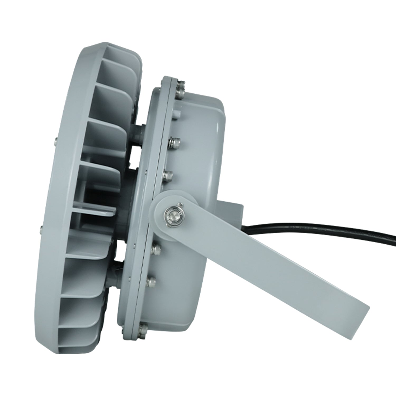 B Series 200W Dimmable LED Explosion Proof Round High Bay Light - 5000K, 27000LM, IP66 Rated for Hazardous Locations