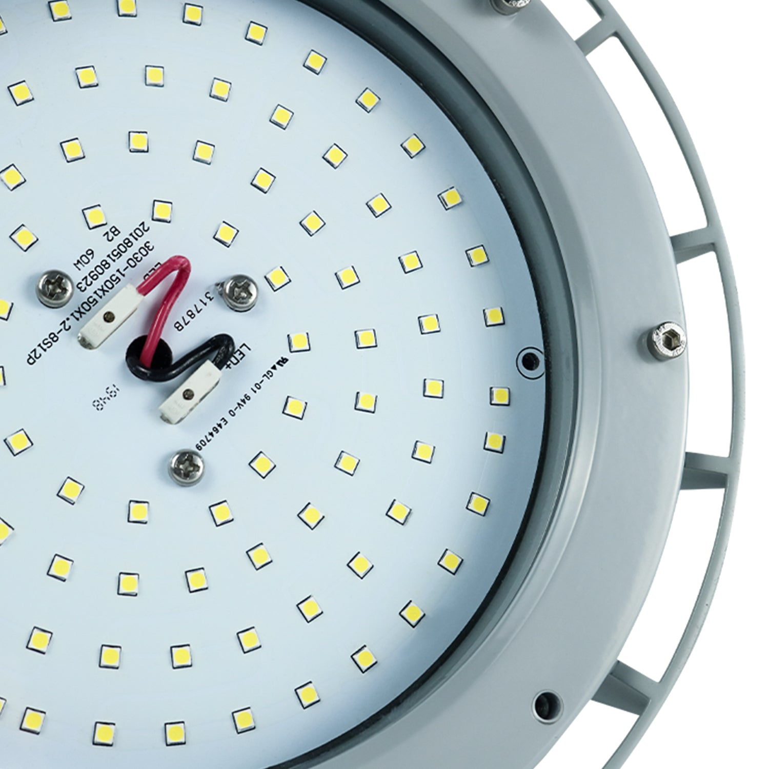 B Series 250W Dimmable LED Explosion Proof Lighting - 5000K, 35000LM, IP66 Rated for Hazardous Locations - Ideal for Oil & Gas Refineries, Drilling Rigs, Petrochemical Facilities