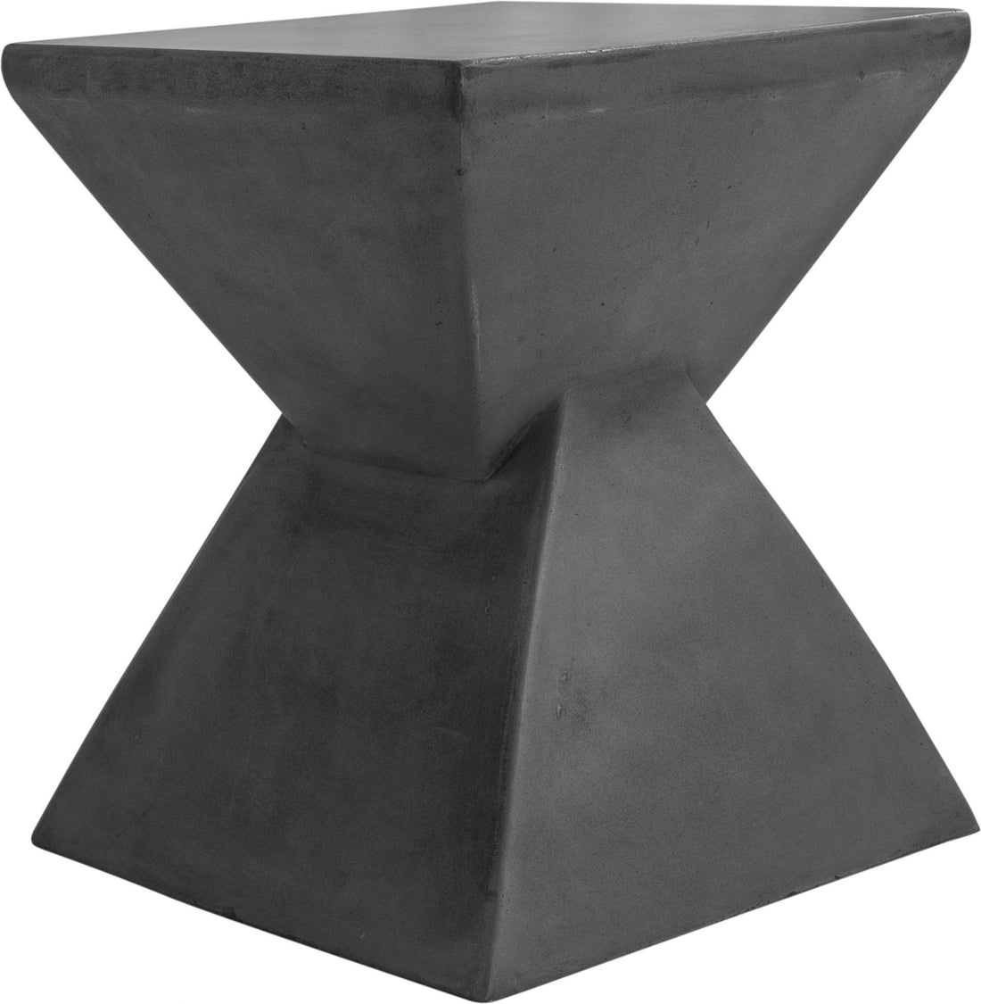 Concrete Stool Lava Gray: Outdoor Seating