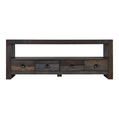 Wooden TV Table Stand: Media Center for Classic Living Rooms