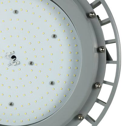 LED Explosion Proof Round High Bay Light - 250W - 5000K, 32500LM, AC100-277V, IP66, Non Dimmable, Hazardous Location Lighting Fixtures