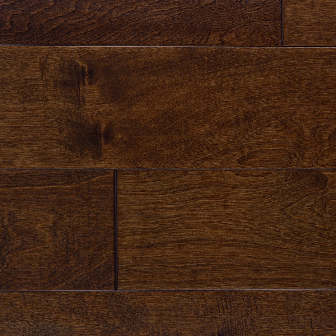 Ravine Lodge Engineered Wood Flooring Tile - Spice, 3/8&quot; x 9&quot;, 4mm Thickness&quot;
