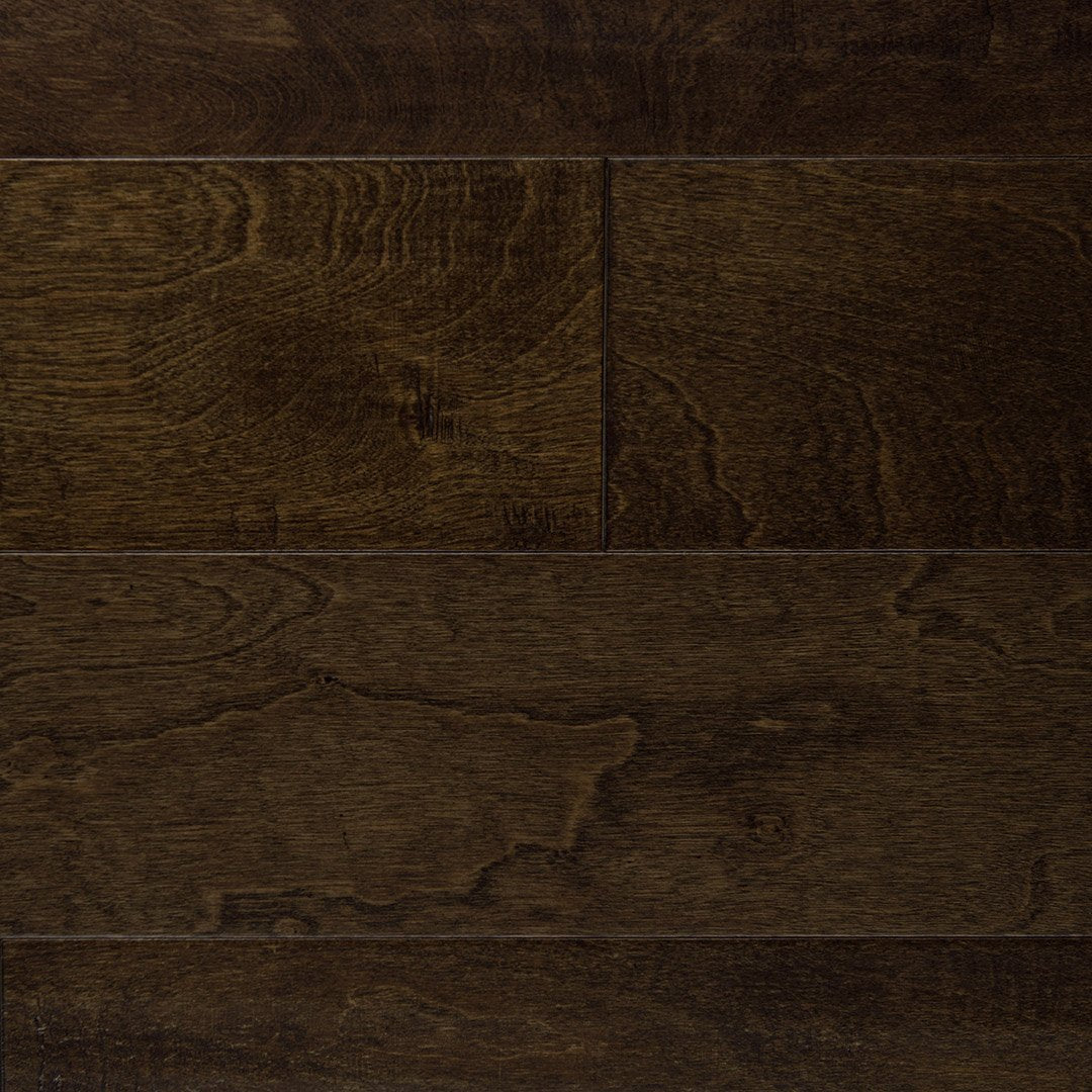 Ravine Lodge Engineered Wood Flooring Tile - Truffle, 3/8&quot; x 9&quot;, 4mm Thickness&quot;