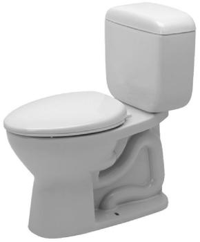 Duraplus Elongated Toilet - White