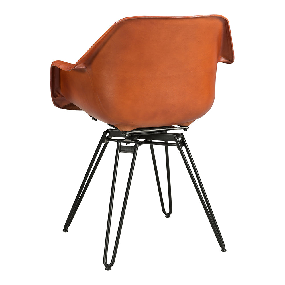 Swivel Office Chair: Modern Tan Design for Your Office