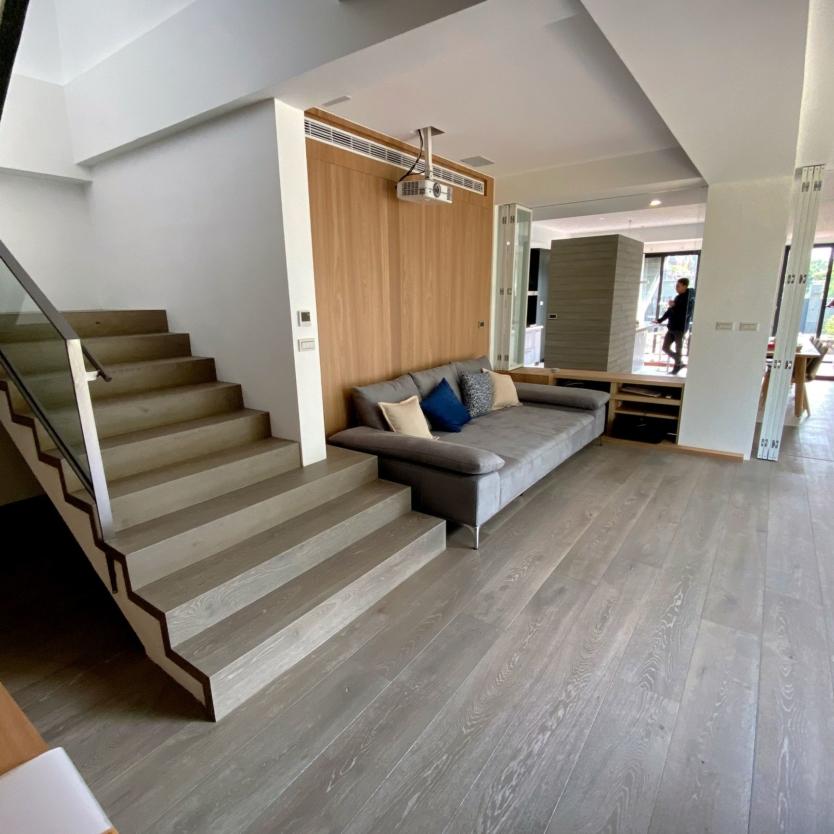 Wattle Glenmore Luxury European Hardwood Flooring Tile - 1/2&quot; x &quot;9, 12.7mm Thickness&quot;