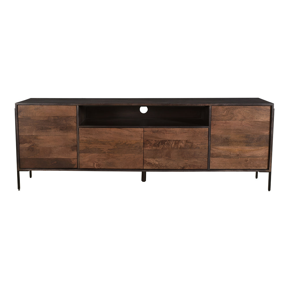 Media Entertainment Unit: Contemporary Modern Buffet and TV Stand