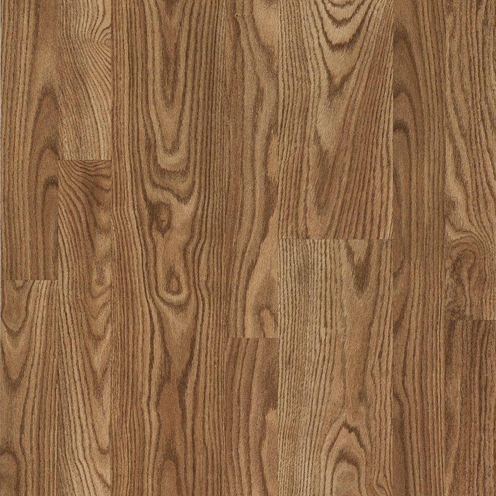 8&quot; x 51&quot; x 9mm Square Edge Laminate Flooring Honey Oak - Freedom Collection