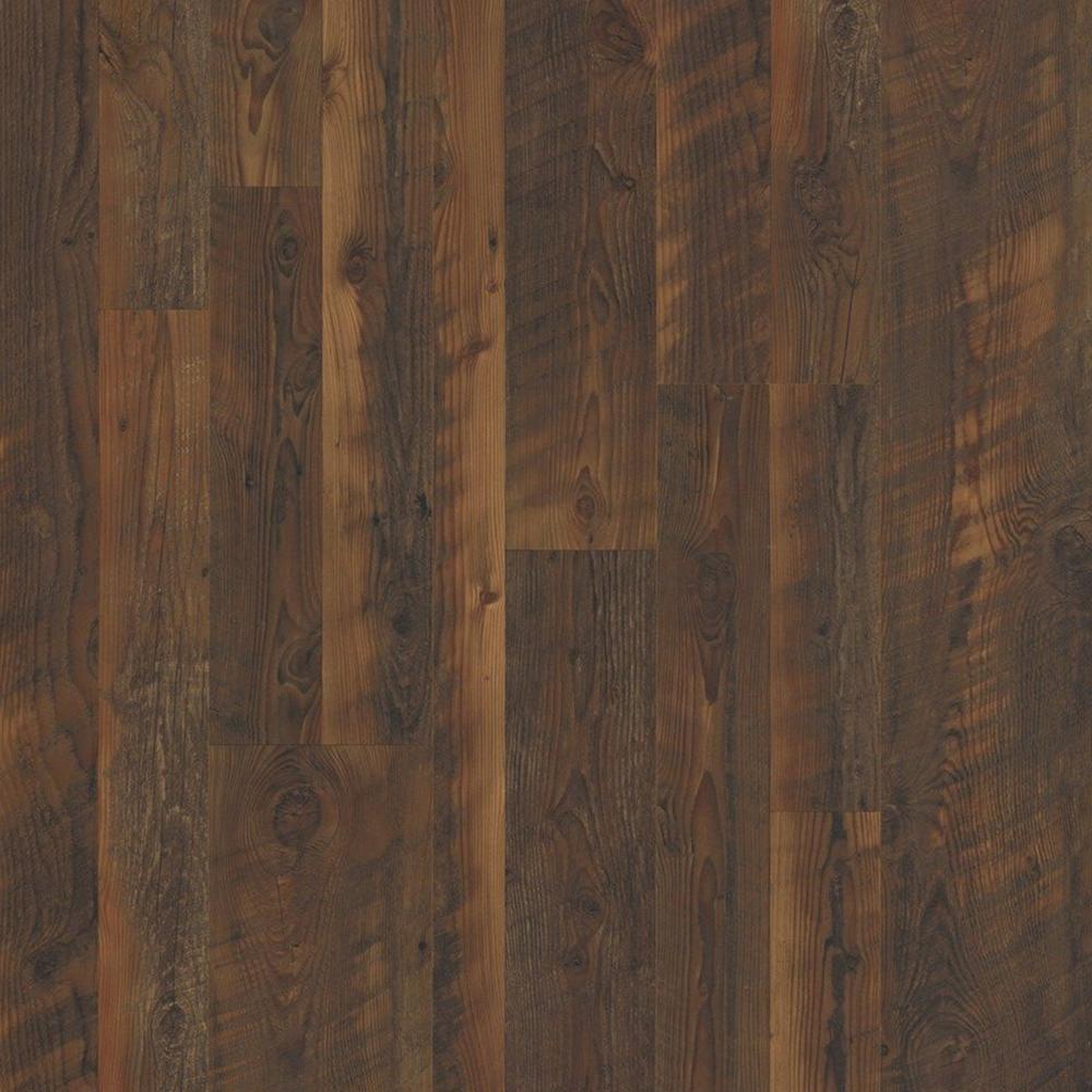 8&quot; x 51&quot; x 9mm Rustic Square Edge Laminate Flooring Simply Pine - Freedom Collection