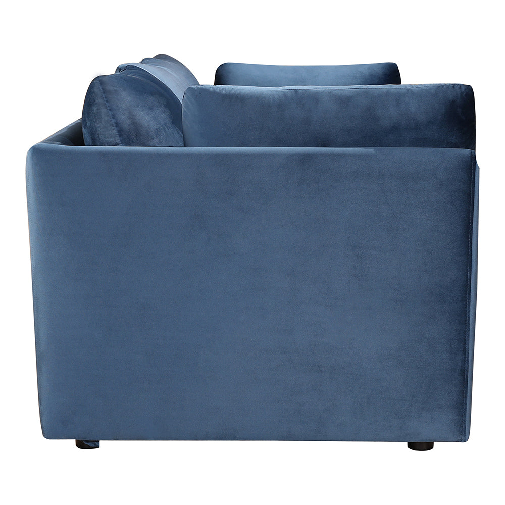 Norton Sofa Blue: Contemporary Modern Blue Beauty