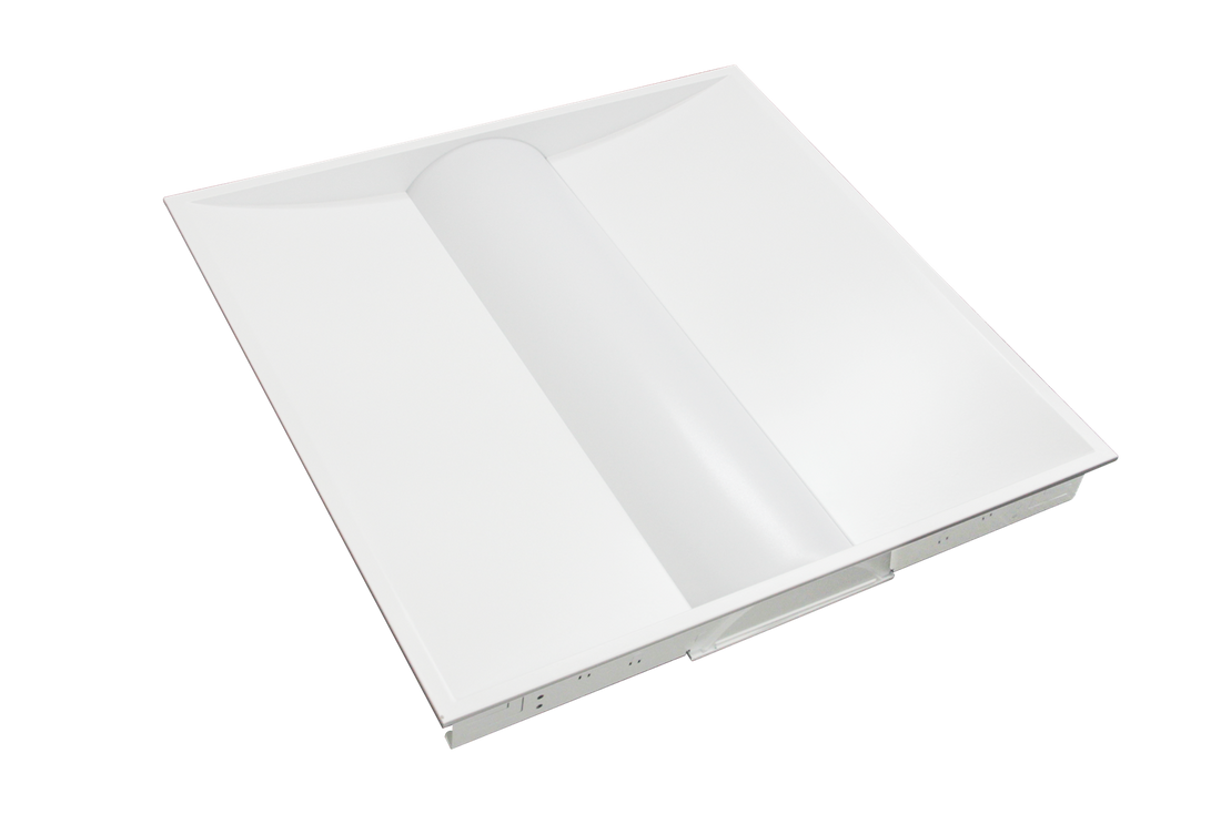 2x2 ft LED Troffer with Sensor Base Wattage Adjustable (20W/30W/40W) - Color Changeable (3000K/4000K/5000K), 130LM/Watt, 120-277VAC, 0-10V Dimmable - ETL, DLC Premium Listed - 5 Years Warranty (4-Pack)