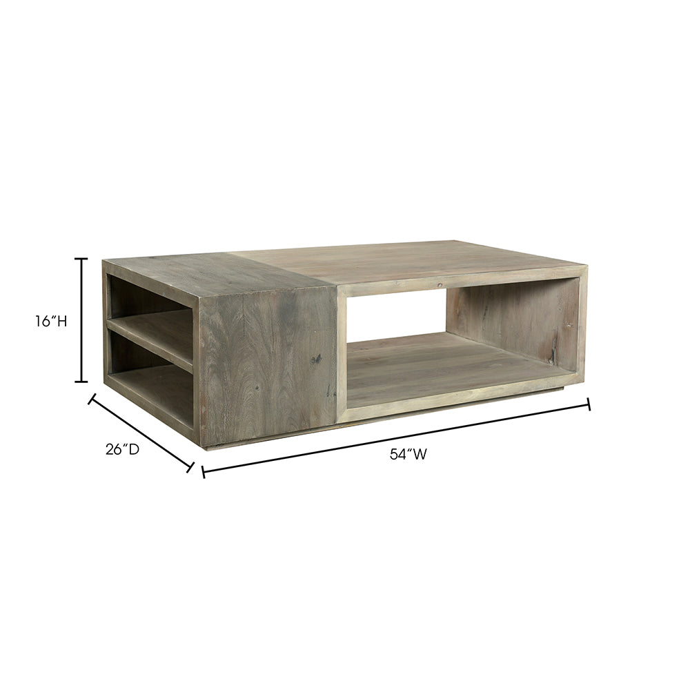 Coffee Table: Contemporary Modern TV Console and Sofa Side Table