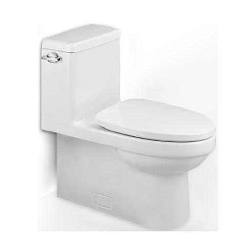 Architectura Oval One Piece Toilet - White