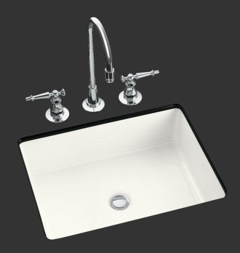 Kathryn Undermount Lavatory Sink with Overflow - White