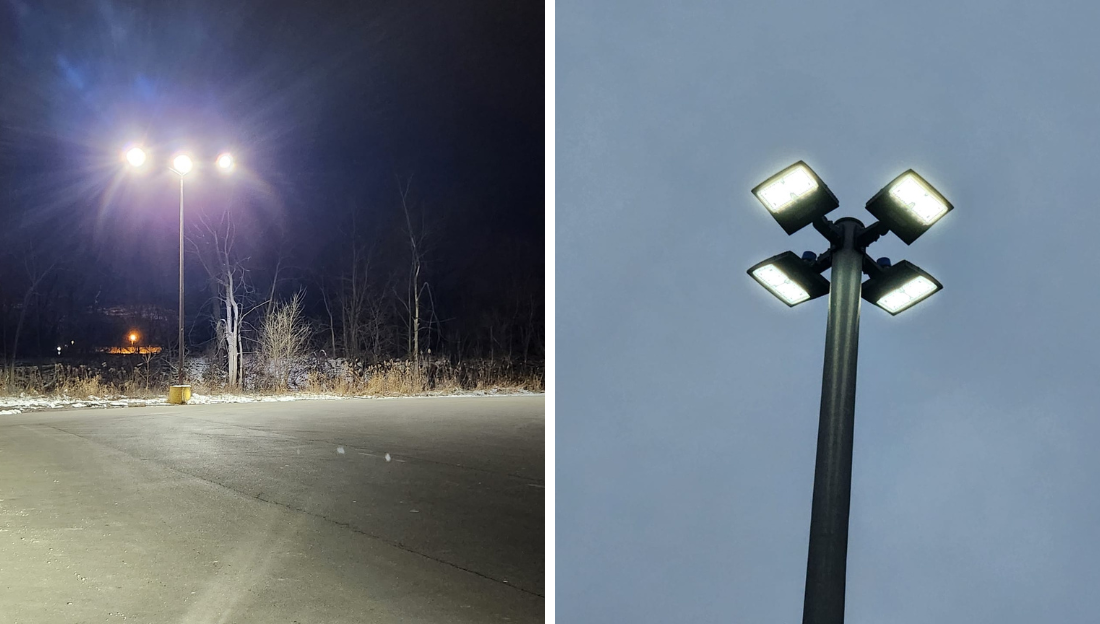 led pole lights