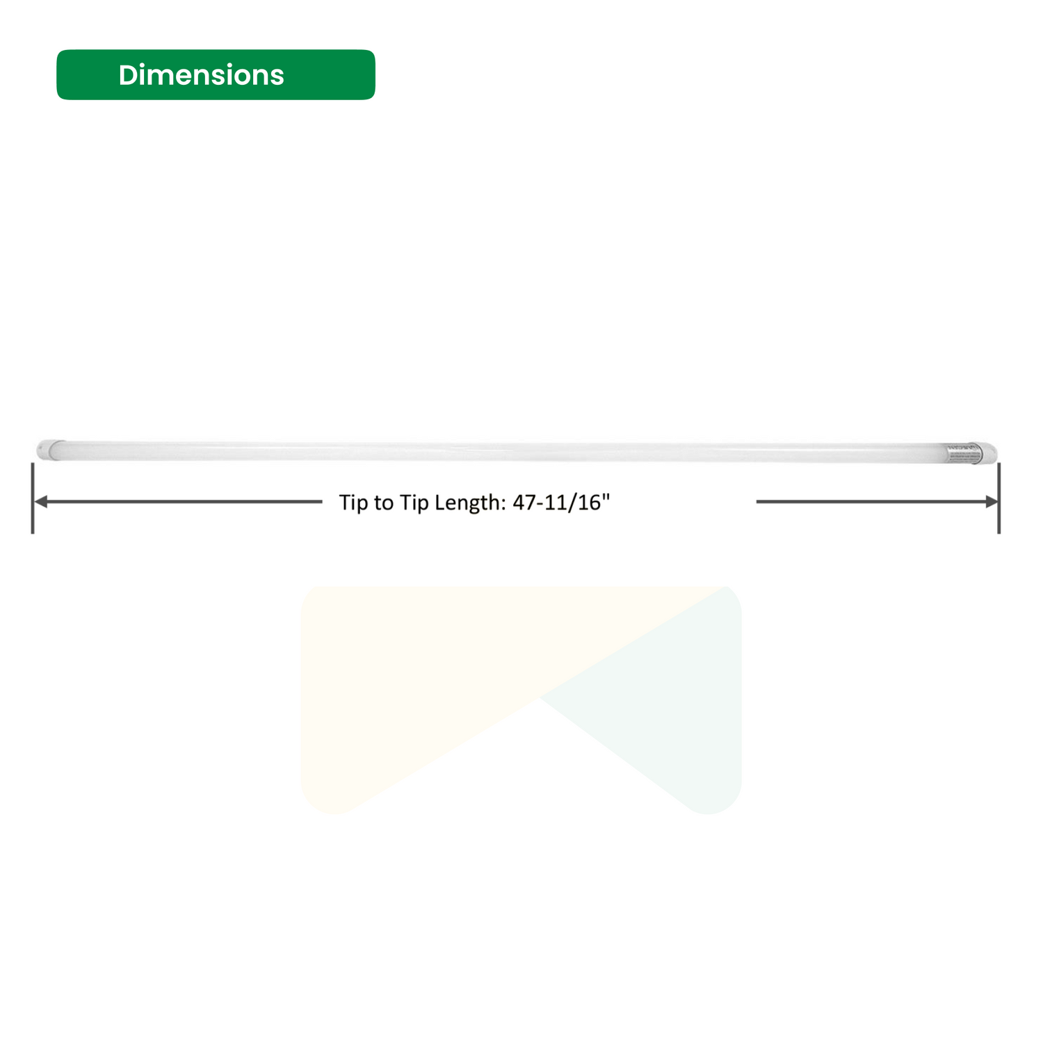 4ft LED Tube - 10/12/15/18/22W (Wattage Changeable)3000 Lumens - AC100-277V - 3500K, 4000K, 5000K, 5700K, 6500K (CCT Changeable) - Frosted Cover - Hybrid Tube With Double Ended  (Type A+B) - G13 Base - (25-Pack)