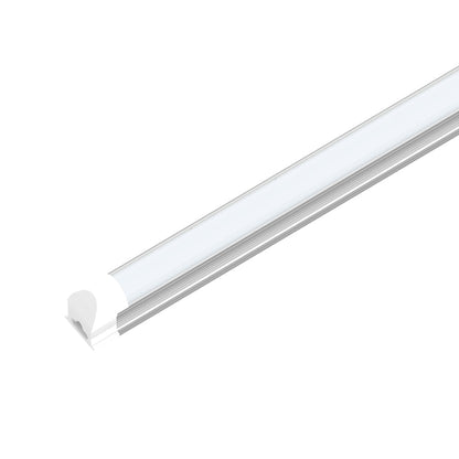 8ft LED Integrated Tube - 60W - AC120V - 5000K - 7800 Lumens, Traic Dimmable - Frosted Linkable Tube - AC 120-277V - 0-10V Dimmable - IP66 - UL Listed - DLC Premium Listed - 5 Years Warranty- 25-Pack