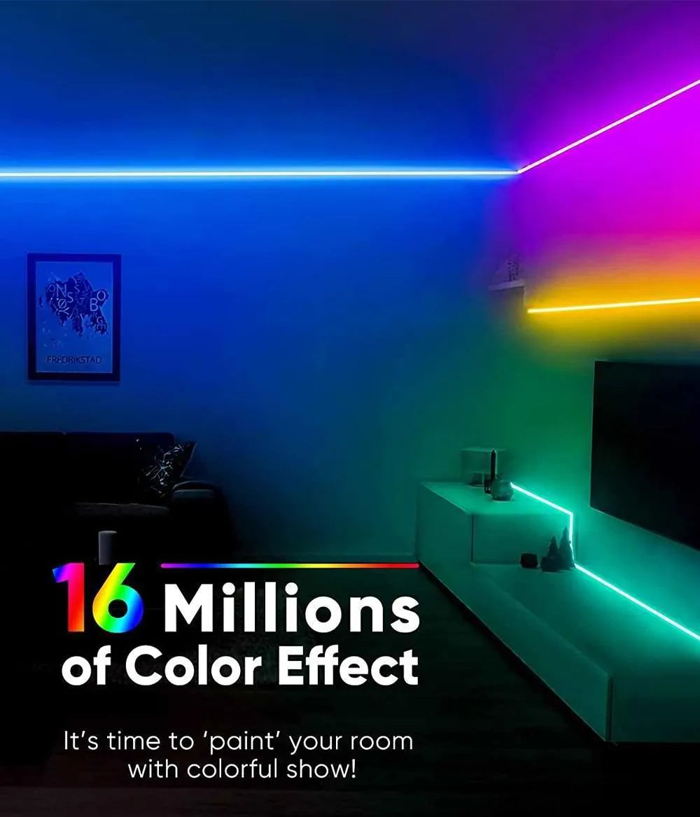 24V Smart RGB Neon Rope Light Strip Light No Voltage Drop