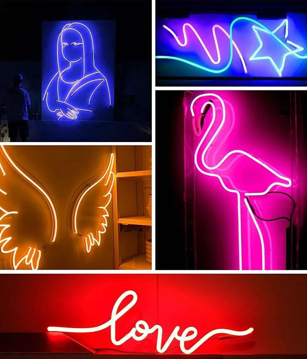 24V Smart RGB Neon Rope Light Strip Light No Voltage Drop