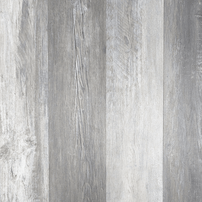 7&quot; x 48&quot; x 4.5mm Thickness Weathered Gray Click Lock Luxury Vinyl Plank, 12MIL (26SQ FT/ BOX)