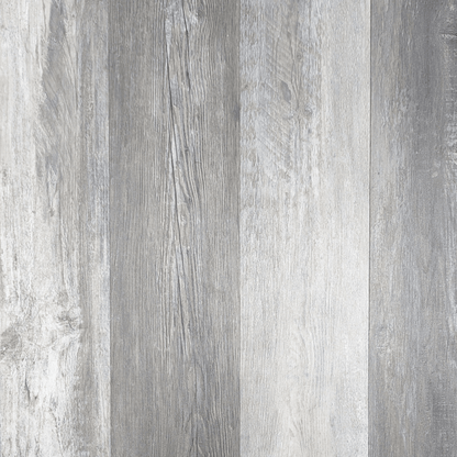 7&quot; x 48&quot; x 5mm Thickness Weathered Gray Click Lock Luxury Vinyl Plank, 20MIL (24SQ FT/ BOX)