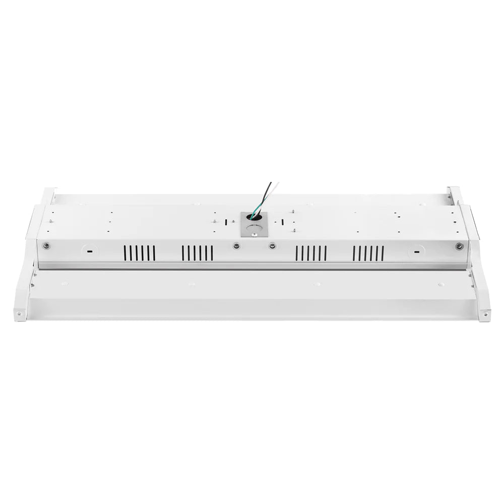 LED High Bay Light 255W 4FT - 5000K, 0-10V Dim To 10%. , AC120-277V, 34680 Lumens, DLC Premium, FCC Compliant, UL Listed