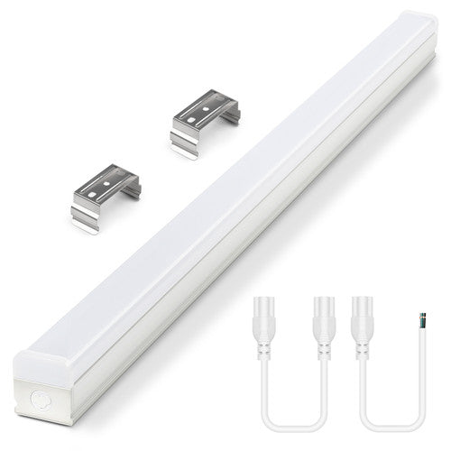 4ft LED Linkable Linear Strip Light-38W/31W/26W/20W Wattage Changeable