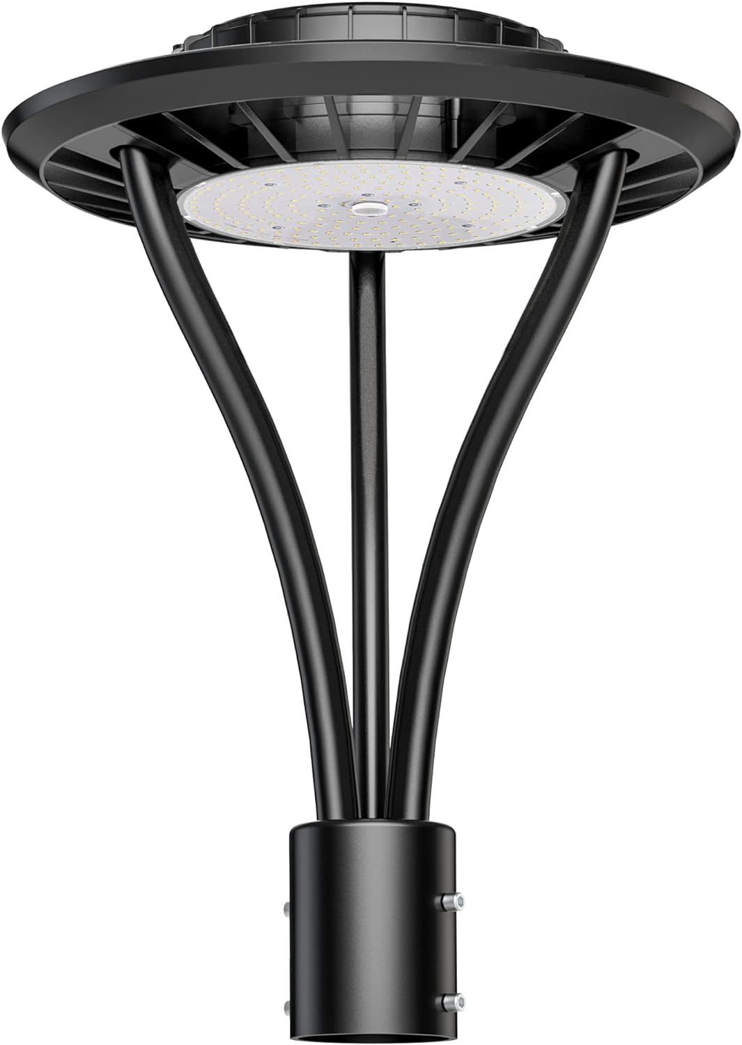 LED Post Top Light - Wattage Changeable (80W/100W/120W), CCT Changeable (3000K/4000K/5000K), IP65 Rated Outdoor Area Light, Walkway, Parking Area