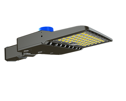 LED Shoebox Light Fixtures - 200W, 5000K - Direct Mount 28000Lumens T3 Beam Angle, Gray Housing for Parking Lots and Outdoor Spaces 120-277VAC - 0-10V Dimmable - IP66 - UL Listed - DLC Premium Listed - 5 Years Warranty