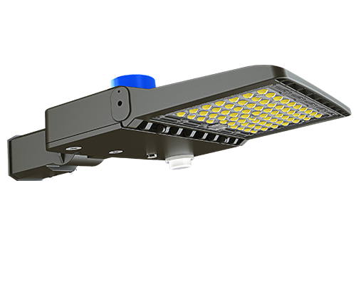 LED Shoebox Light Fixtures - 200W, 5000K - Direct Mount 28000Lumens T3 Beam Angle, Gray Housing for Parking Lots and Outdoor Spaces 120-277VAC - 0-10V Dimmable - IP66 - UL Listed - DLC Premium Listed - 5 Years Warranty