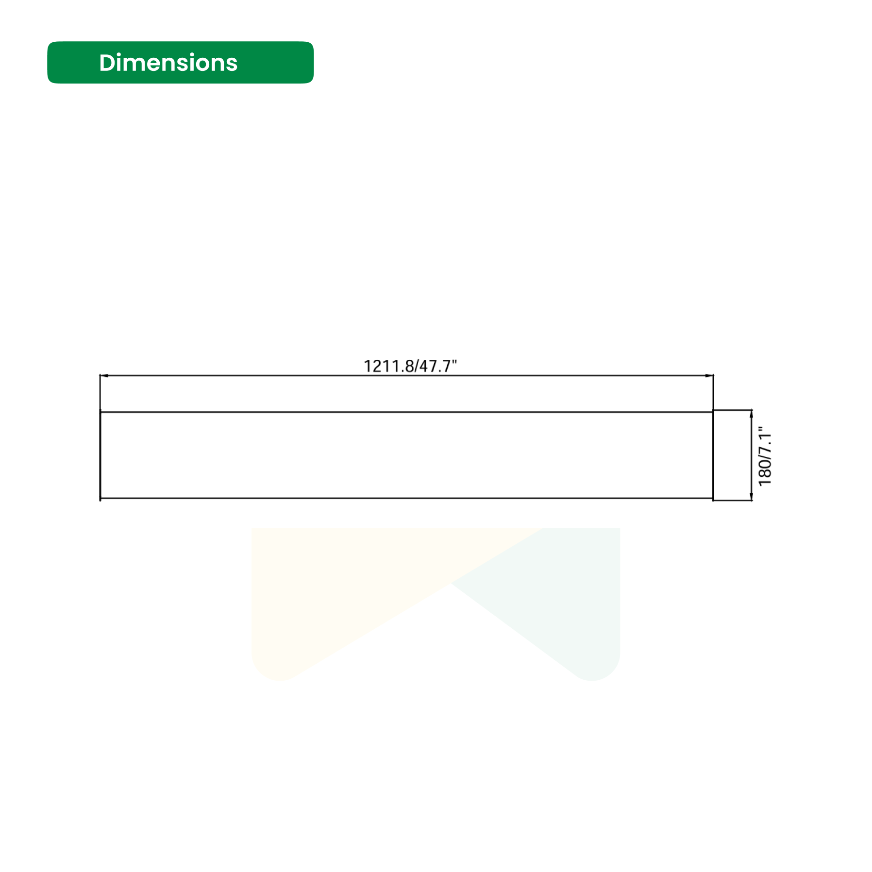 4ft Tunable LED Wrapround Light AC 120-277V