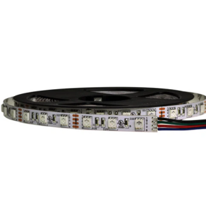 SMD 5050 RGB 25ft LED Strip Light – 60leds/m, 12V, UL Listed
