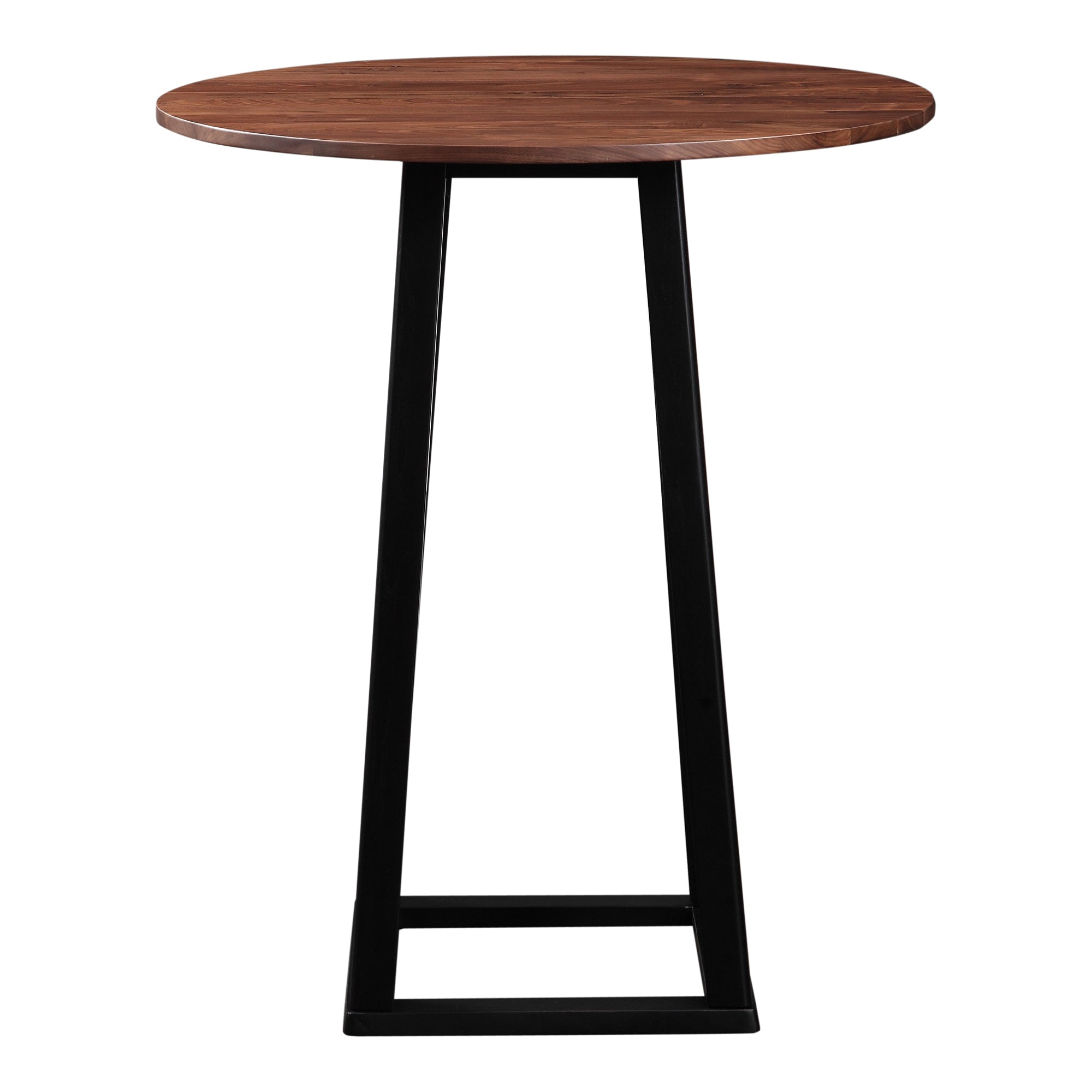 Padmo Bar Stool Black Vegan Leather Bar Stools, Brown / PVC