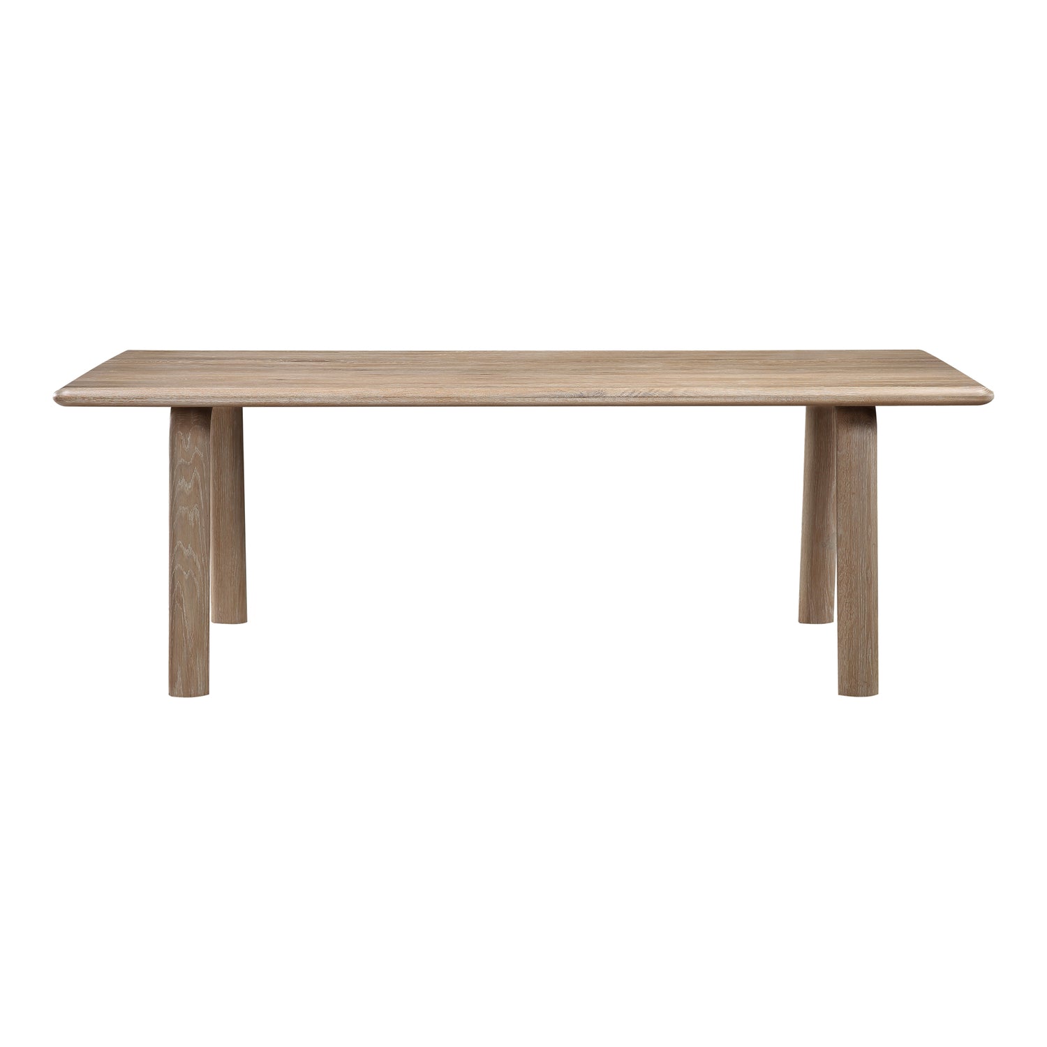 Malibu Round Dining Table Nartural Oak Dining Tables, Natural / Solid White Oak Legs