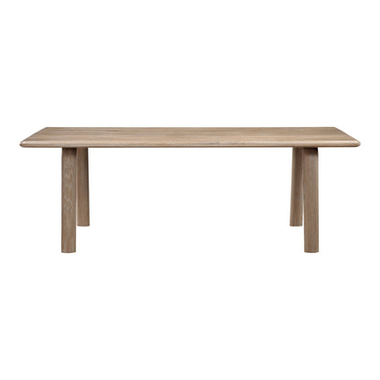 Malibu Round Dining Table Nartural Oak Dining Tables, Natural / Solid White Oak Legs