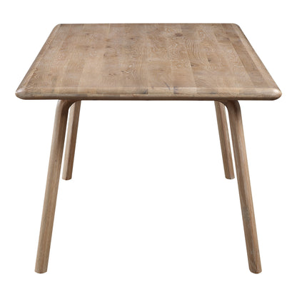 Malibu Round Dining Table Nartural Oak Dining Tables, Natural / Solid White Oak Legs