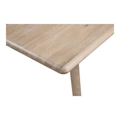 Malibu Round Dining Table Nartural Oak Dining Tables, Natural / Solid White Oak Legs