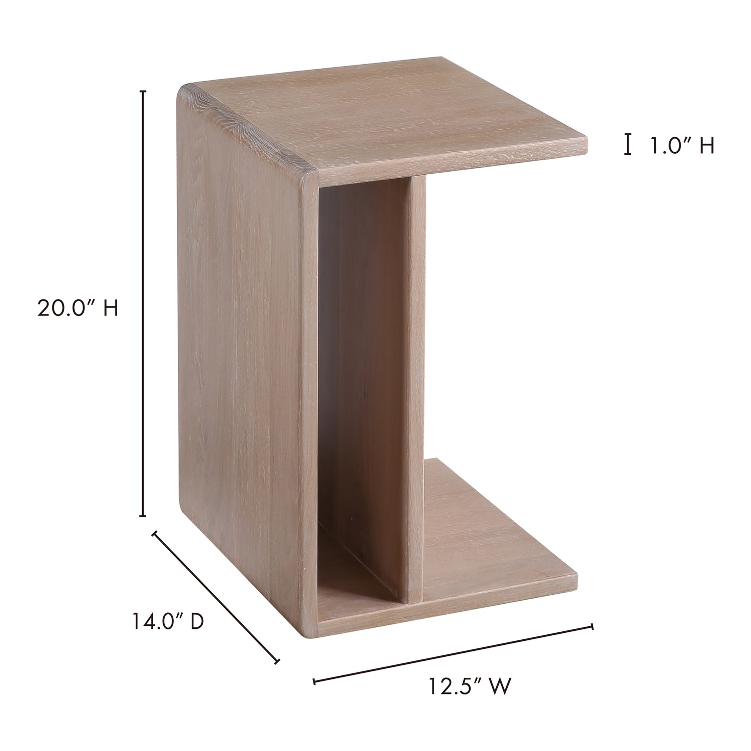 Hiro Accent Table Brown Accent Tables, Brown