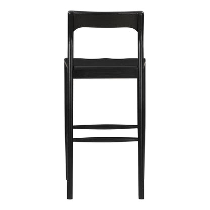 Owen Barstool Walnut Brown Bar Stools, Brown