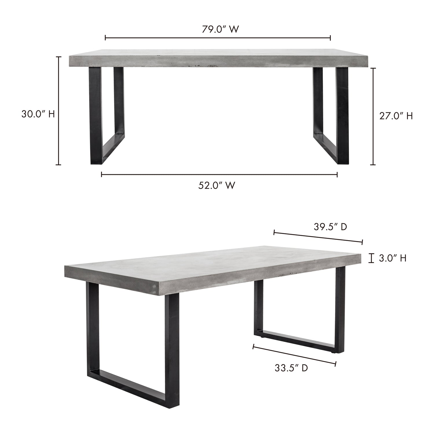 Centy Dining Table Natural Dining Tables, Natural