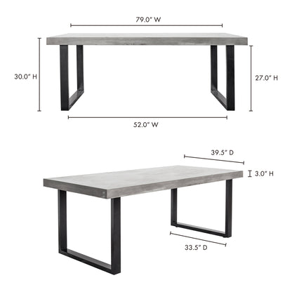 Centy Dining Table Natural Dining Tables, Natural